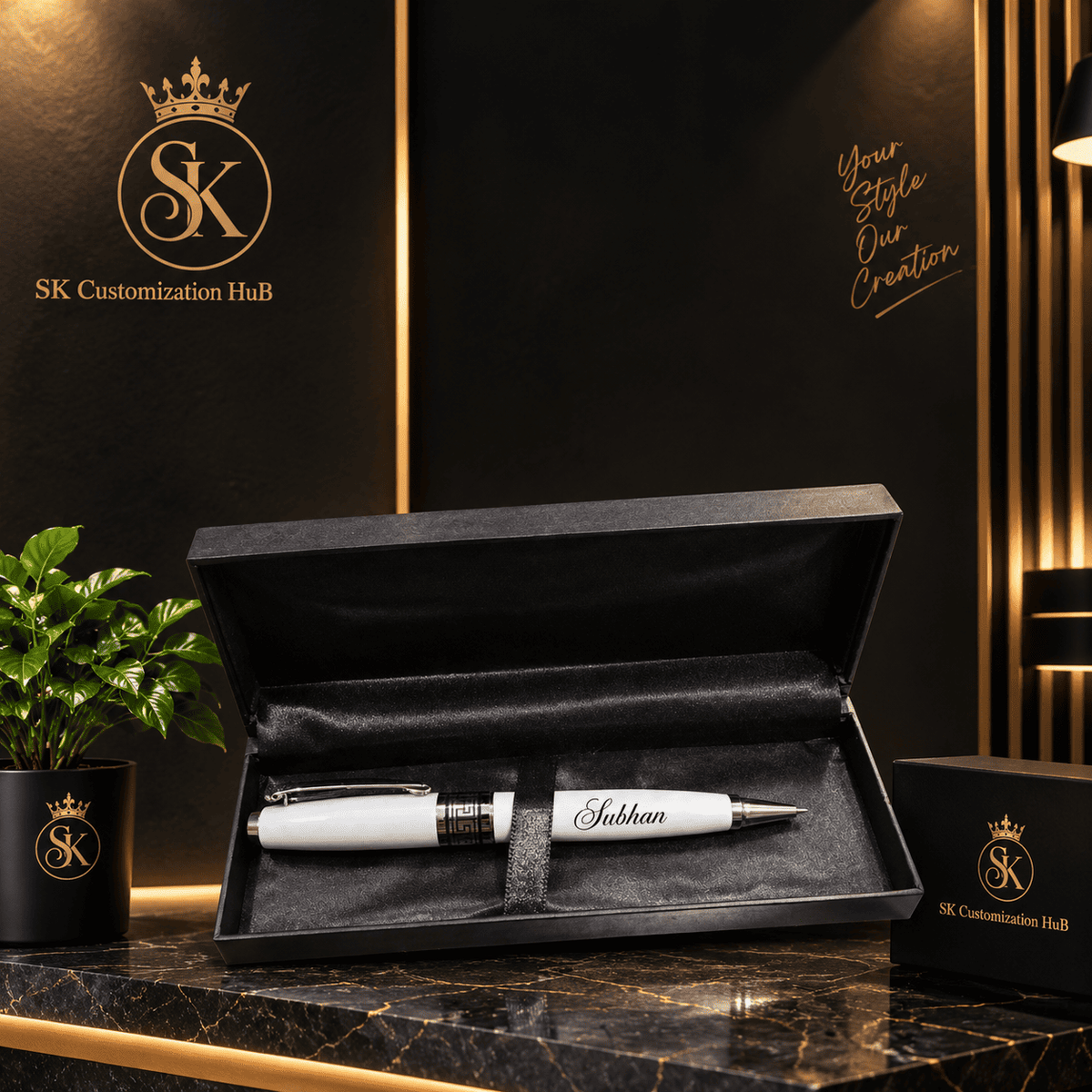 Personalized Premium Metallic Pen with Gift Box